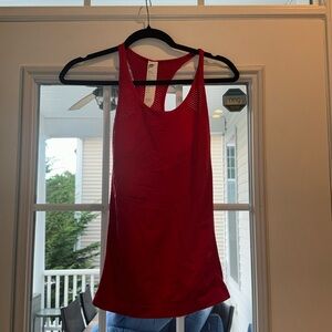 Fabletics red workout tank top!